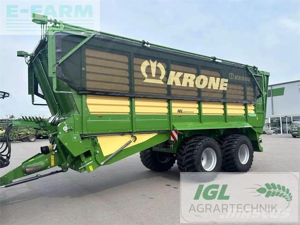 Krone tx 460 مقطورة حبوب