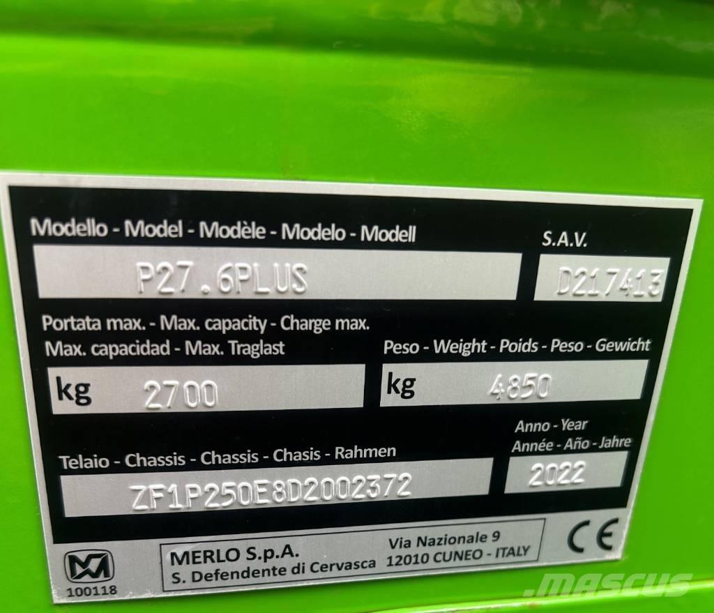 Merlo P 27.6 Plus مناولات متداخلة