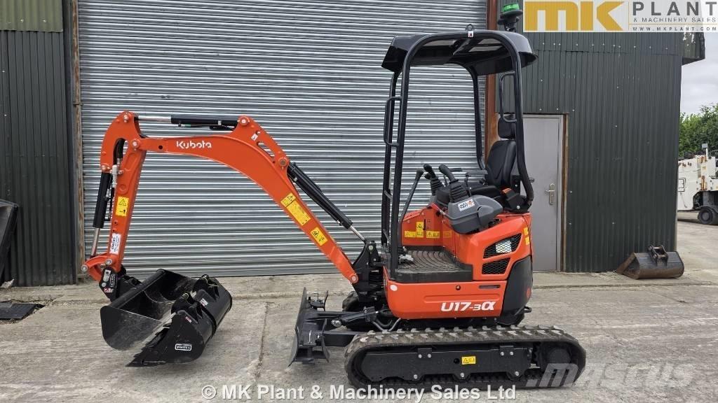Kubota U 17-3a حفارات صغيرة أقل من 7 طن (حفارات صغيرة)