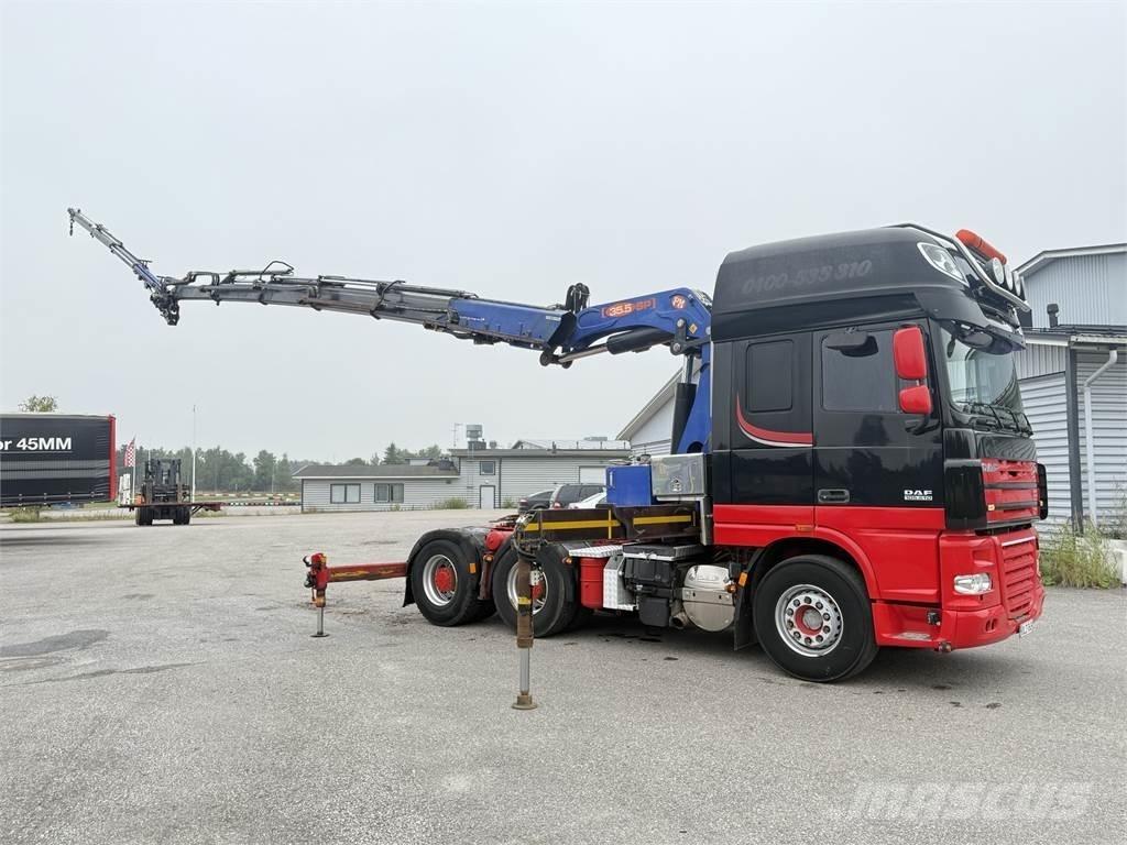 DAF XF105.510 6X4 شاحنات الرافعات