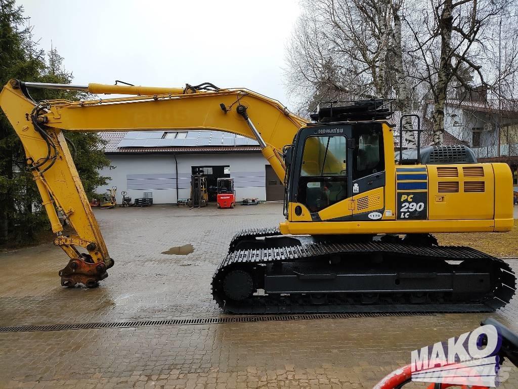 Komatsu PC 290 LC-10 حفارات زحافة
