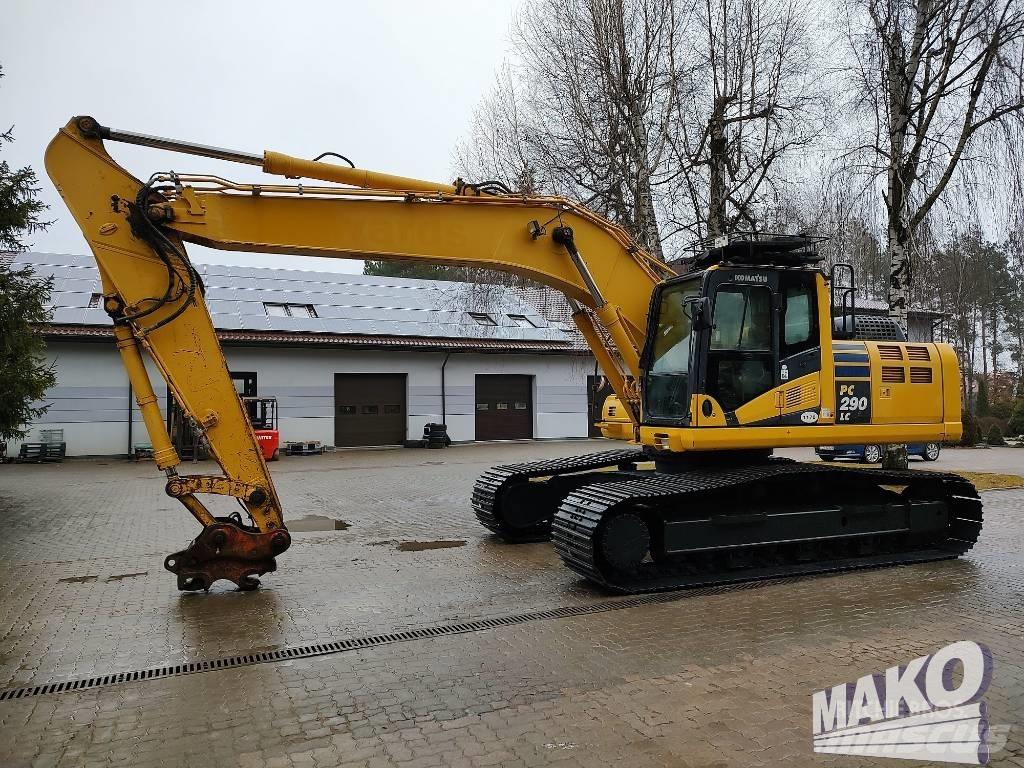 Komatsu PC 290 LC-10 حفارات زحافة