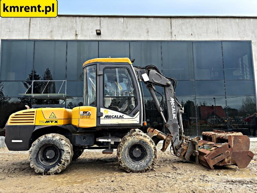Mecalac 12 M TX لوادر ذات جرافات عكسية