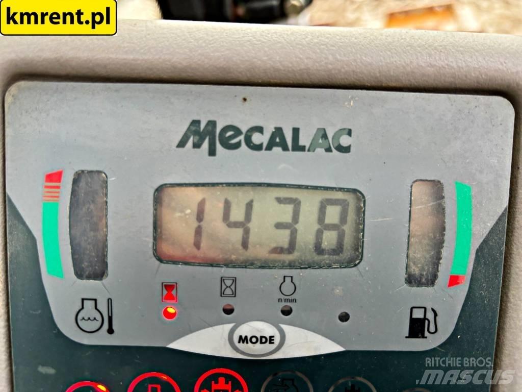 Mecalac 12 M TX لوادر ذات جرافات عكسية