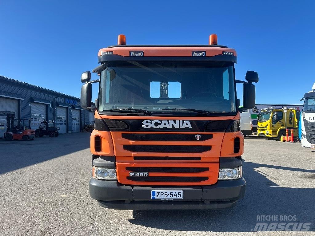 Scania P450 8x2*6 شاحنات الرافعات الخطافية
