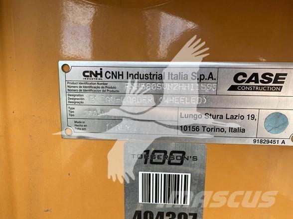 CASE 580SV لوادر ذات جرافات عكسية