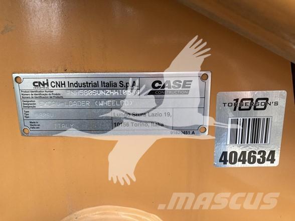 CASE 580SV لوادر ذات جرافات عكسية