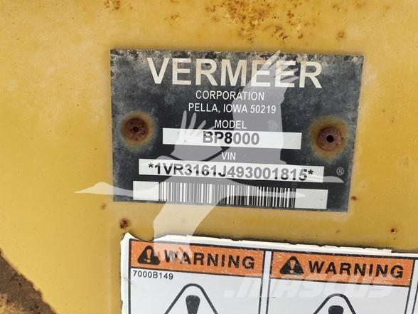 Vermeer BP8000 معدات أخرى لحصاد العلف