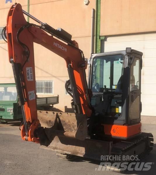 Hitachi ZX 33 U-5 A حفارات صغيرة أقل من 7 طن (حفارات صغيرة)