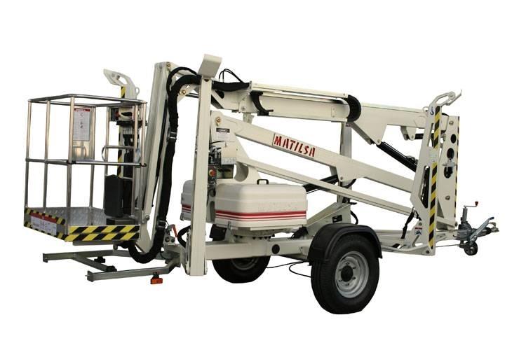 Matilsa Parma 15 T المنصات الهوائية المثبتة على مقطورة