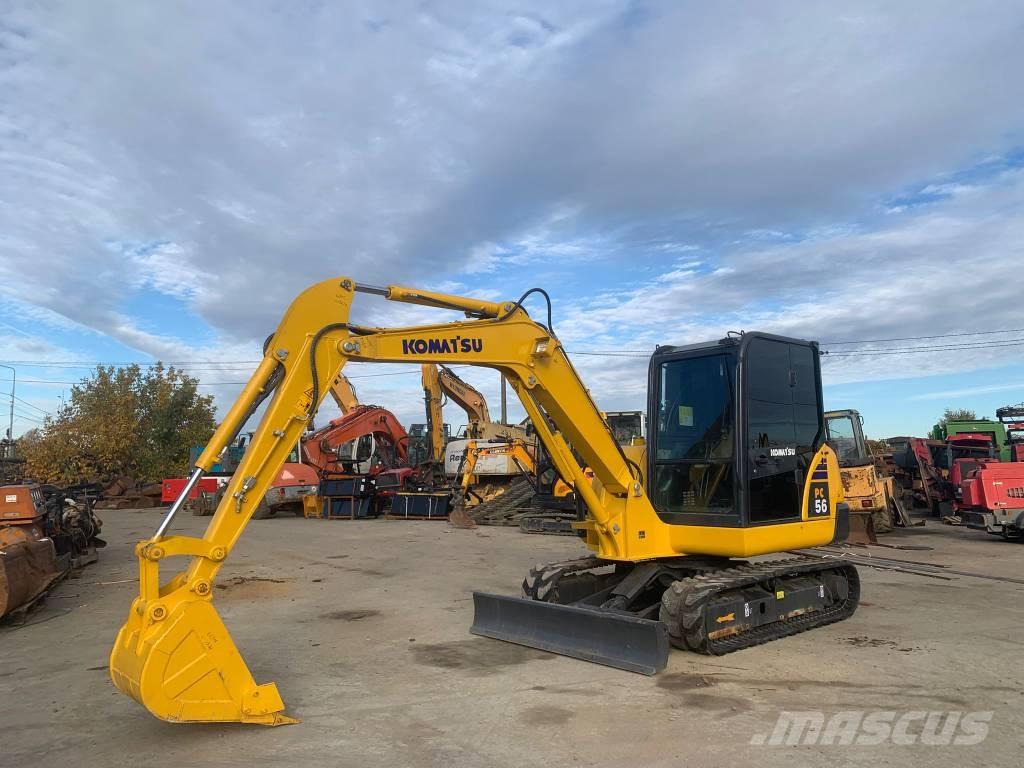 Komatsu PC 56-7 حفارات صغيرة أقل من 7 طن (حفارات صغيرة)