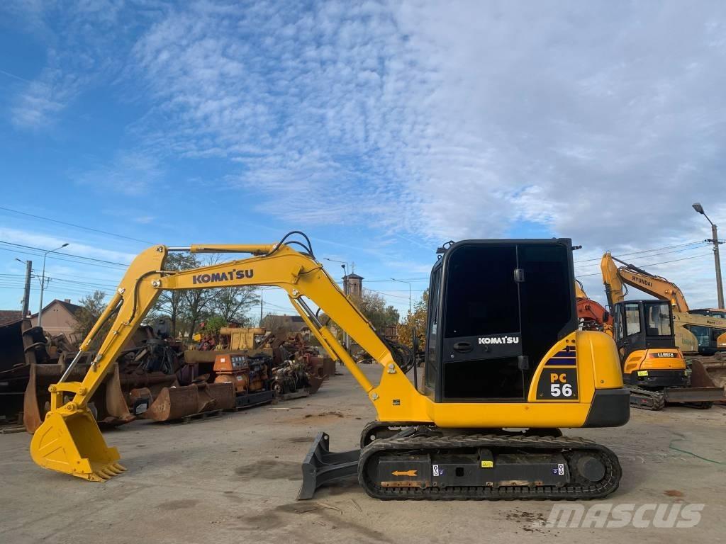 Komatsu PC 56-7 حفارات صغيرة أقل من 7 طن (حفارات صغيرة)