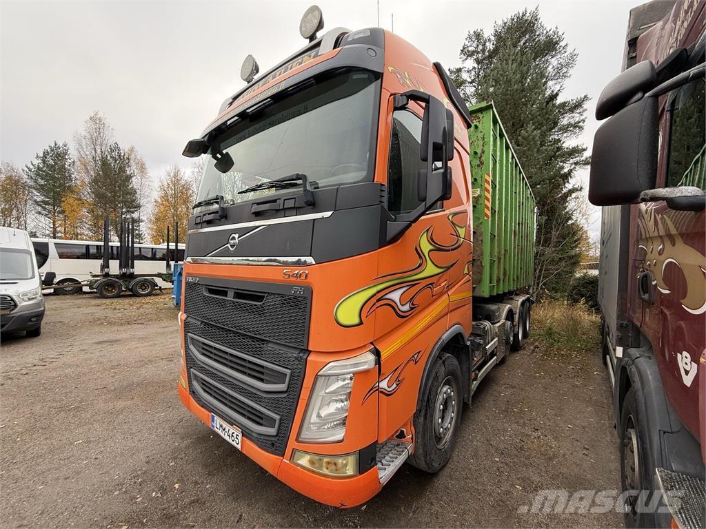 Volvo FH13 540 8X2 شاحنات الرافعات الخطافية