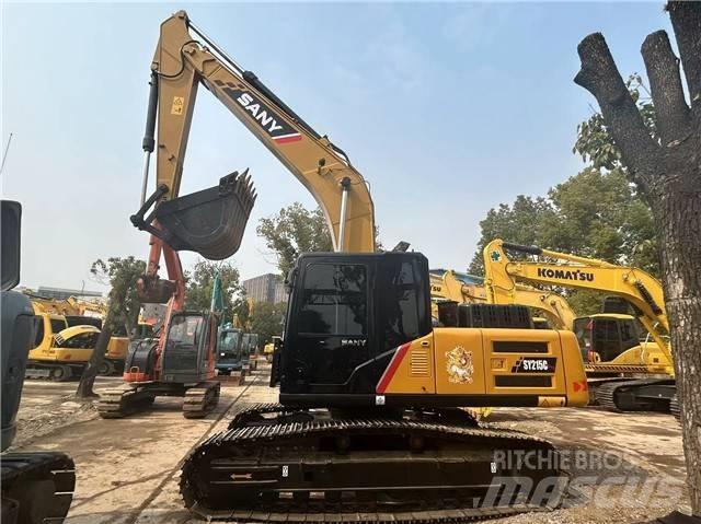 Sany SY 215 C حفارات زحافة