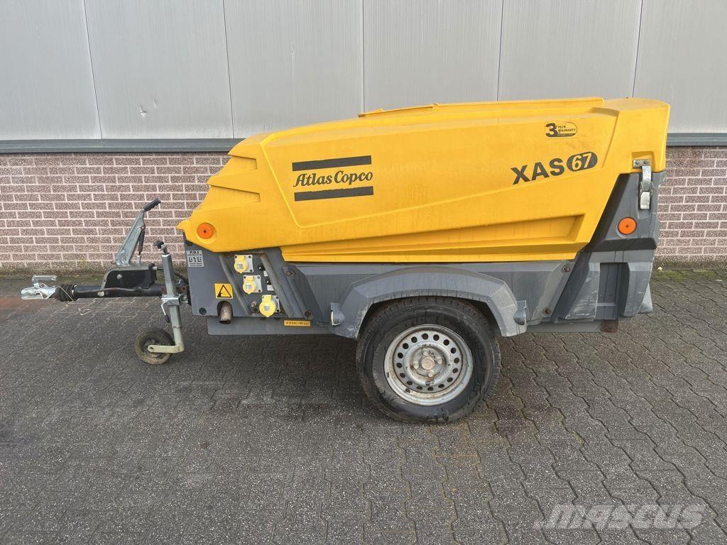 Atlas Copco XAS67 مكابس