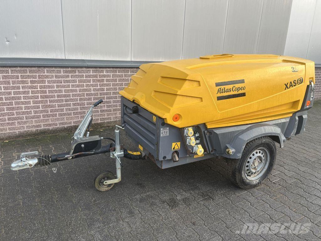 Atlas Copco XAS67 مكابس