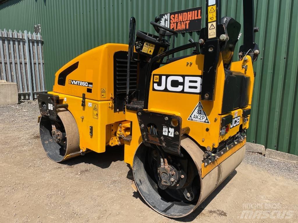 JCB VMT260-120 مداحل ثنائية الاسطوانة