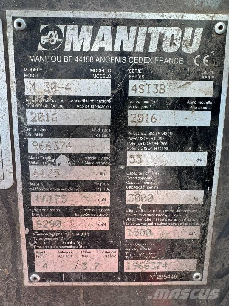 Manitou M30-4 شاحنات الديزل