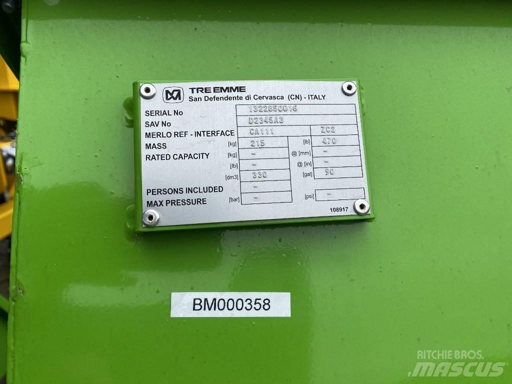 Merlo CINGO M700TD عربات نقل قلابة مجنزرة