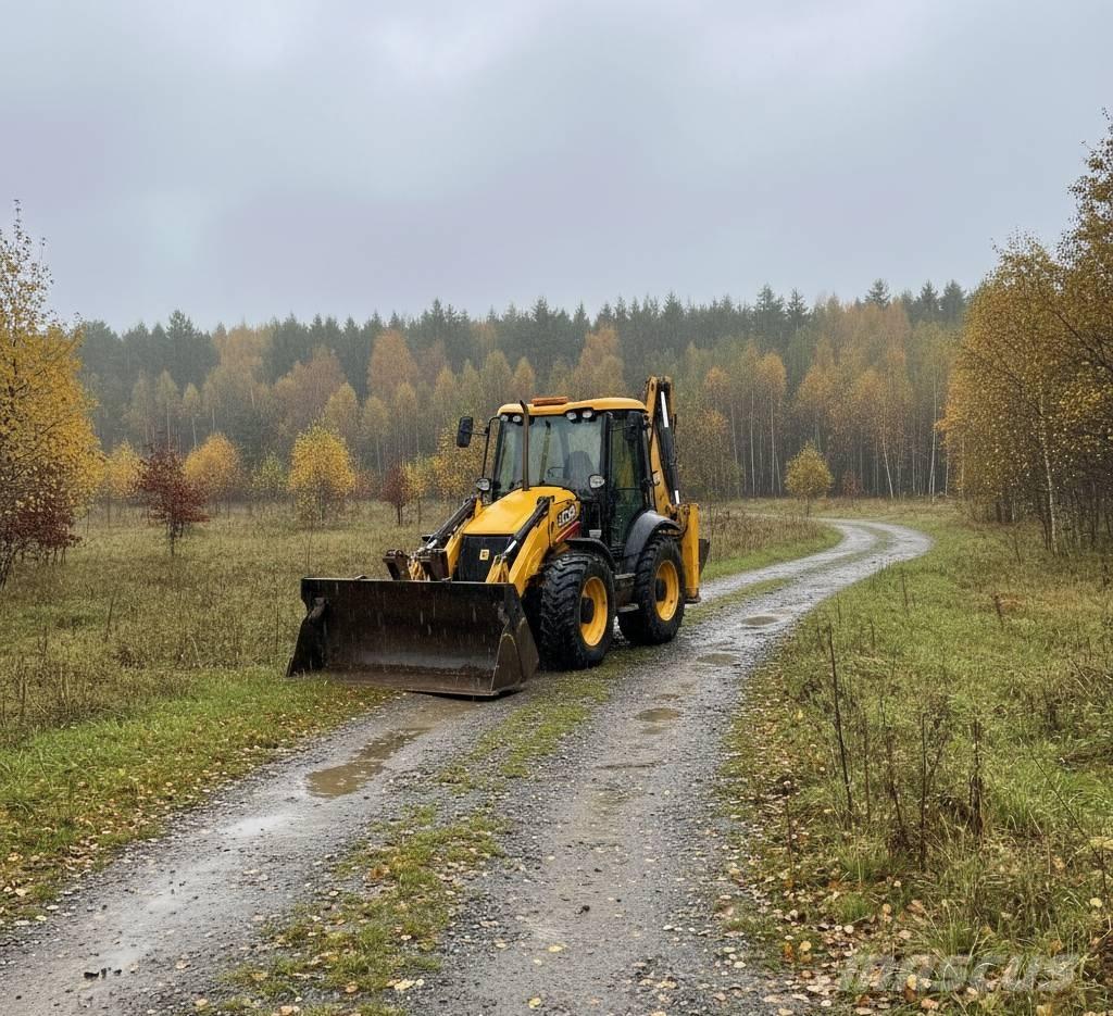 JCB 4 CX لوادر ذات جرافات عكسية