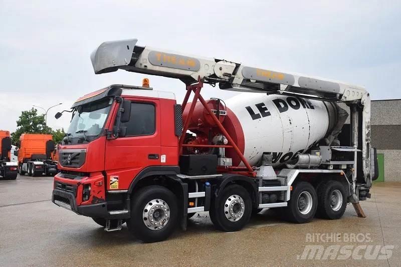 Volvo FMX 410 شاحنات خرسانة