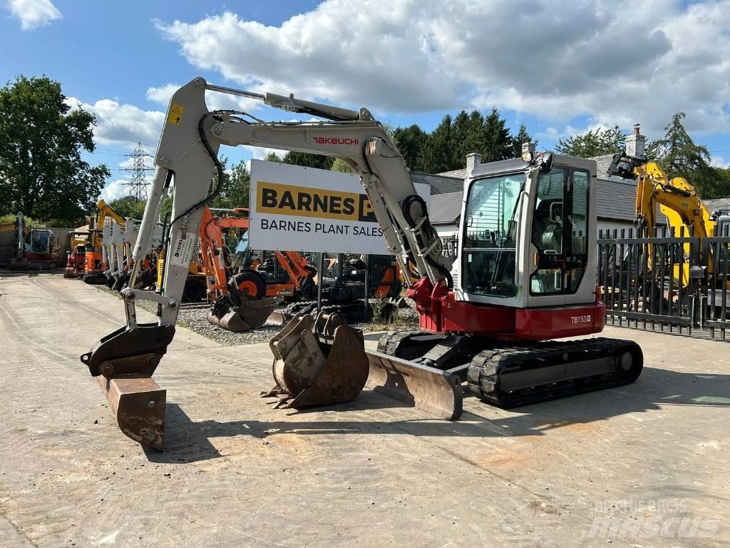 Takeuchi TB 153 FR حفارات وسط 7 طن - 12 طن