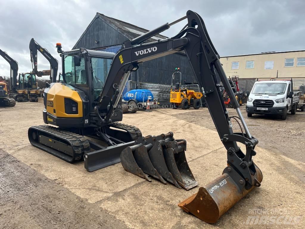 Volvo ECR 50 F حفارات صغيرة أقل من 7 طن (حفارات صغيرة)