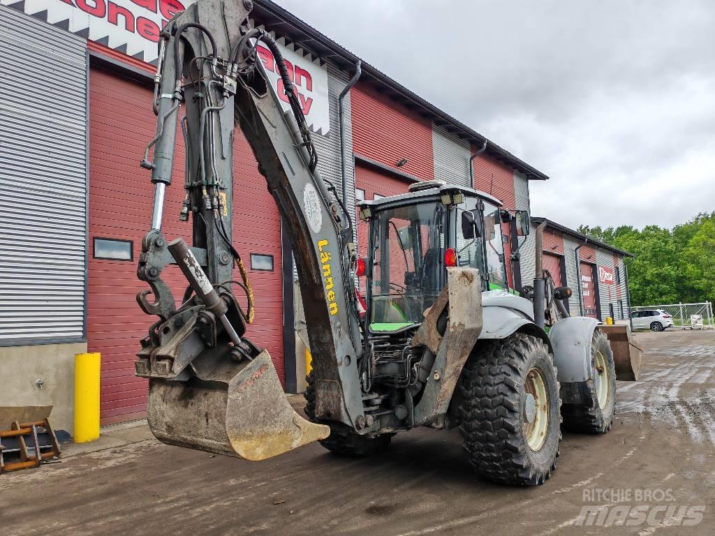 Lännen 8600 E لوادر ذات جرافات عكسية