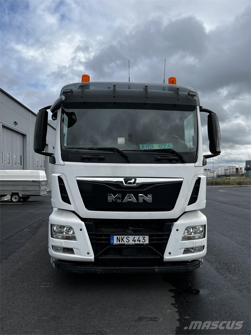 MAN TGS 28.500 شاحنات قلابة