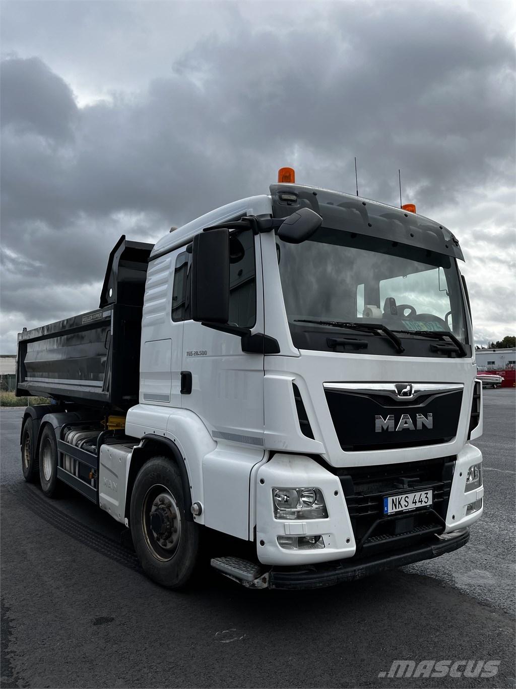 MAN TGS 28.500 شاحنات قلابة