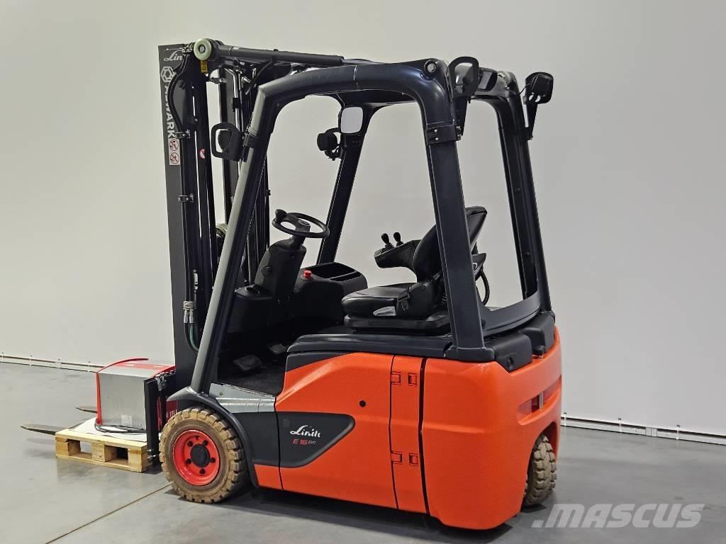 Linde E16C شاحنات ذات رافعات شوكية تعمل بالكهرباء