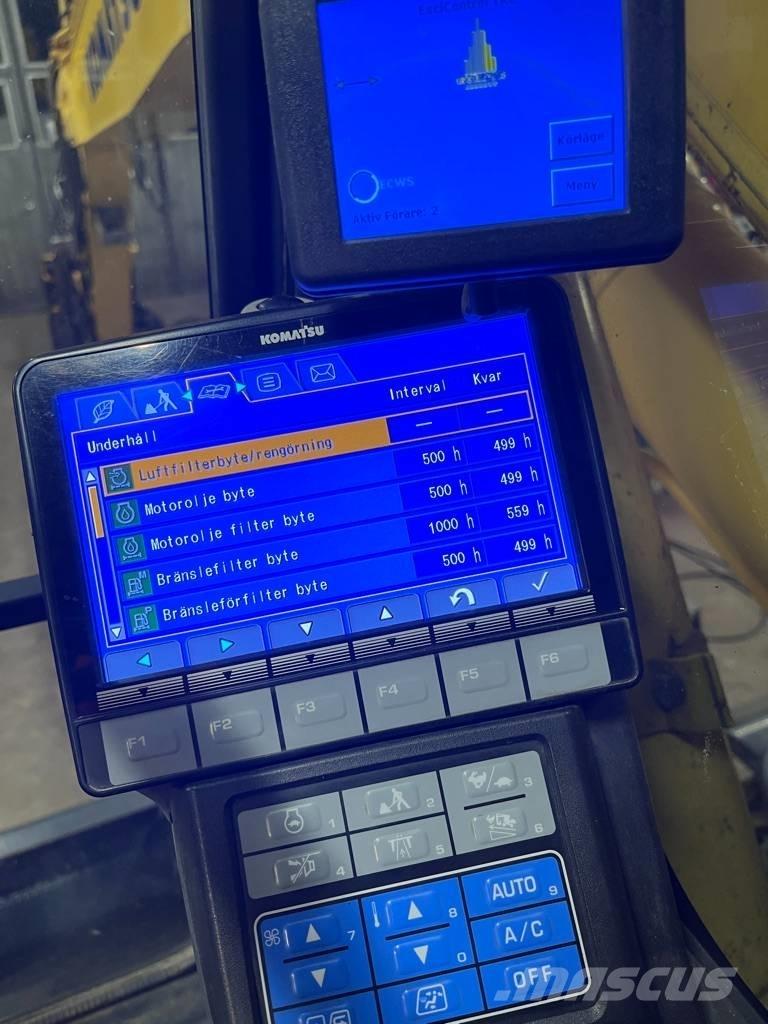 Komatsu PW 160 حفارات بعجل