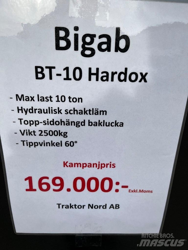 Bigab BT 10 HARDOX تفريغ المقطورات