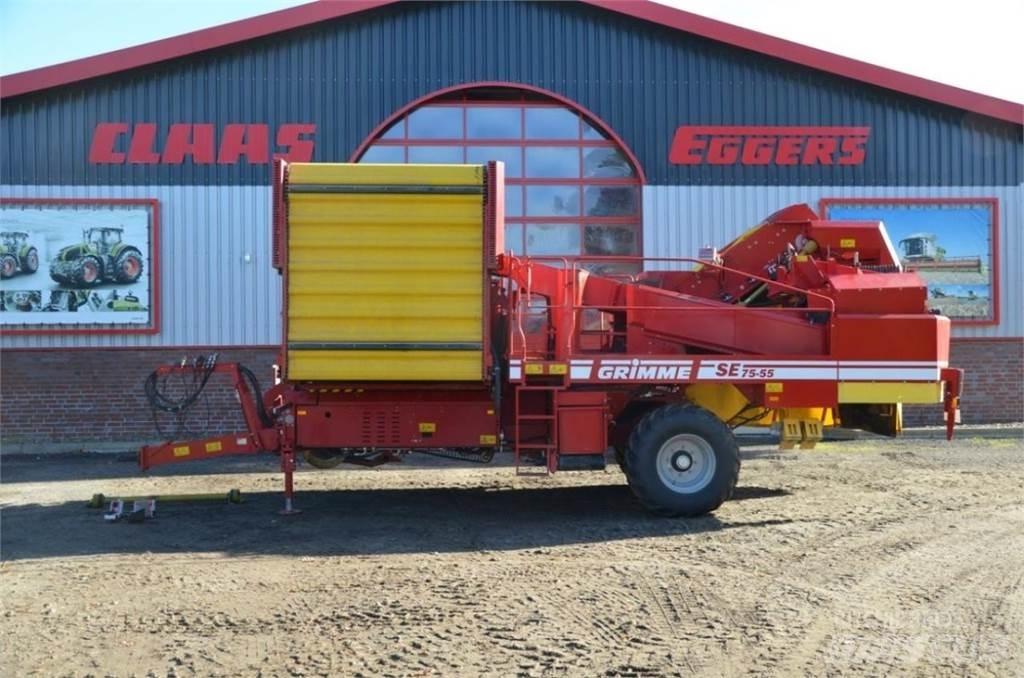 Grimme se 85-55 sb حفارات وحصادات البطاطس