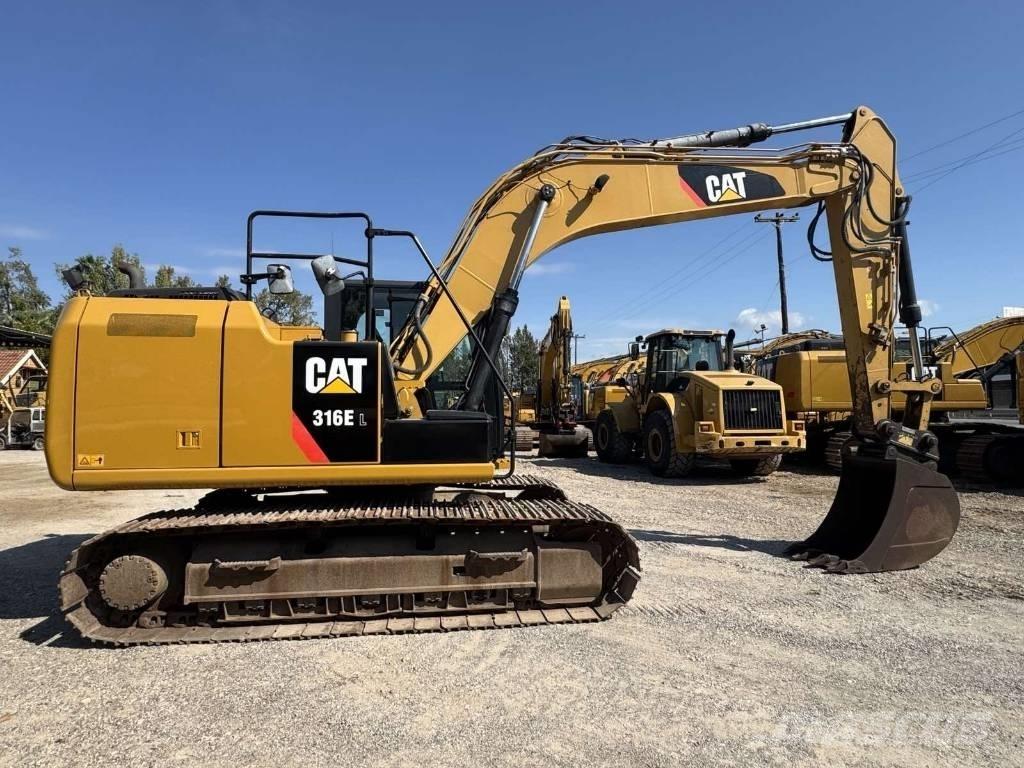 CAT 316 EL حفارات زحافة