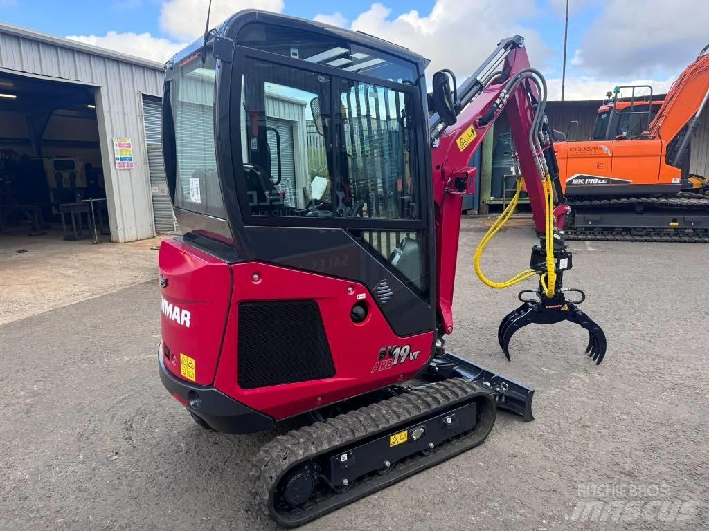 Yanmar SV 19 VT حفارات صغيرة أقل من 7 طن (حفارات صغيرة)