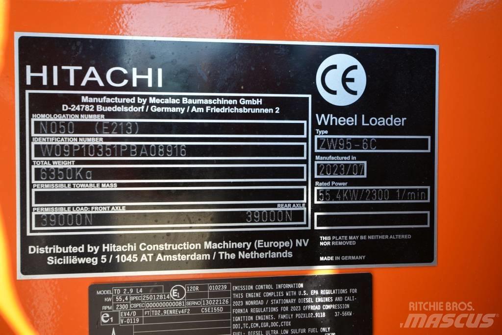 Hitachi ZW 95-6 C لوادر بعجل