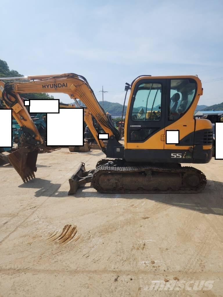 Hyundai Robex 55 حفارات صغيرة أقل من 7 طن (حفارات صغيرة)
