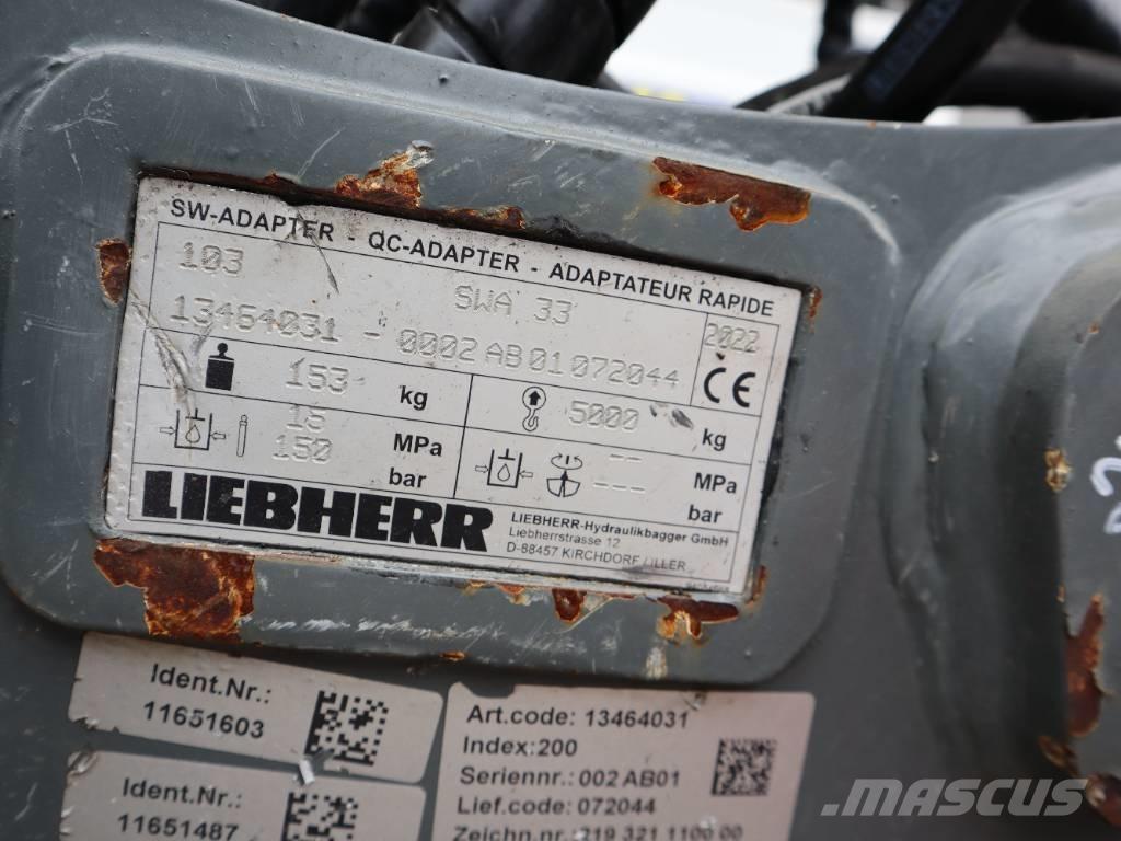 Liebherr SWA 33 موصلات سريعة