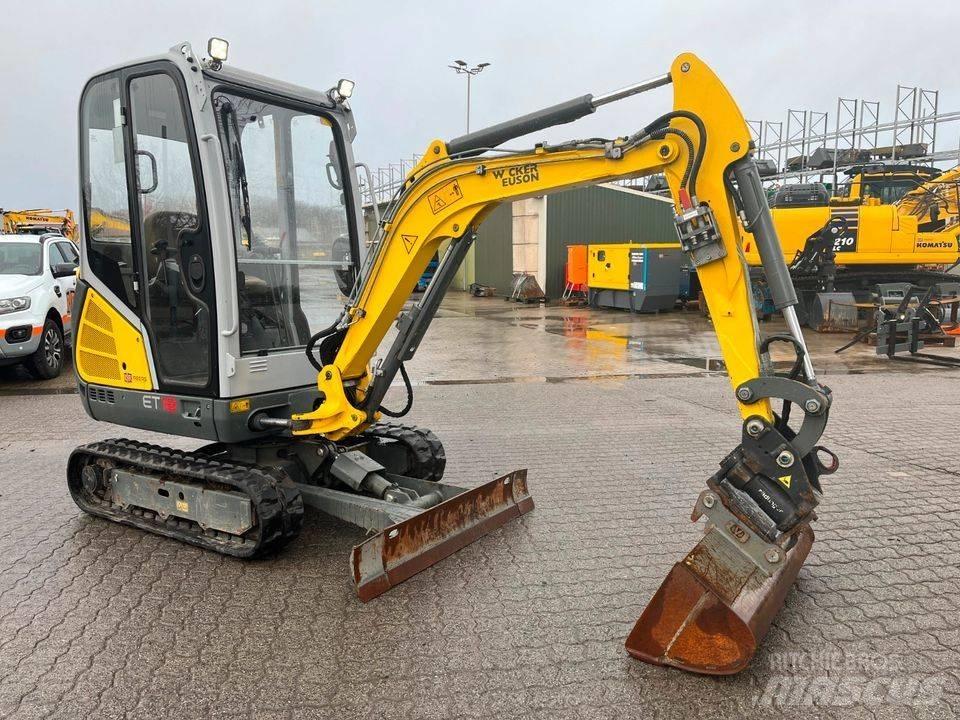 Wacker Neuson ET 18 حفارات زحافة