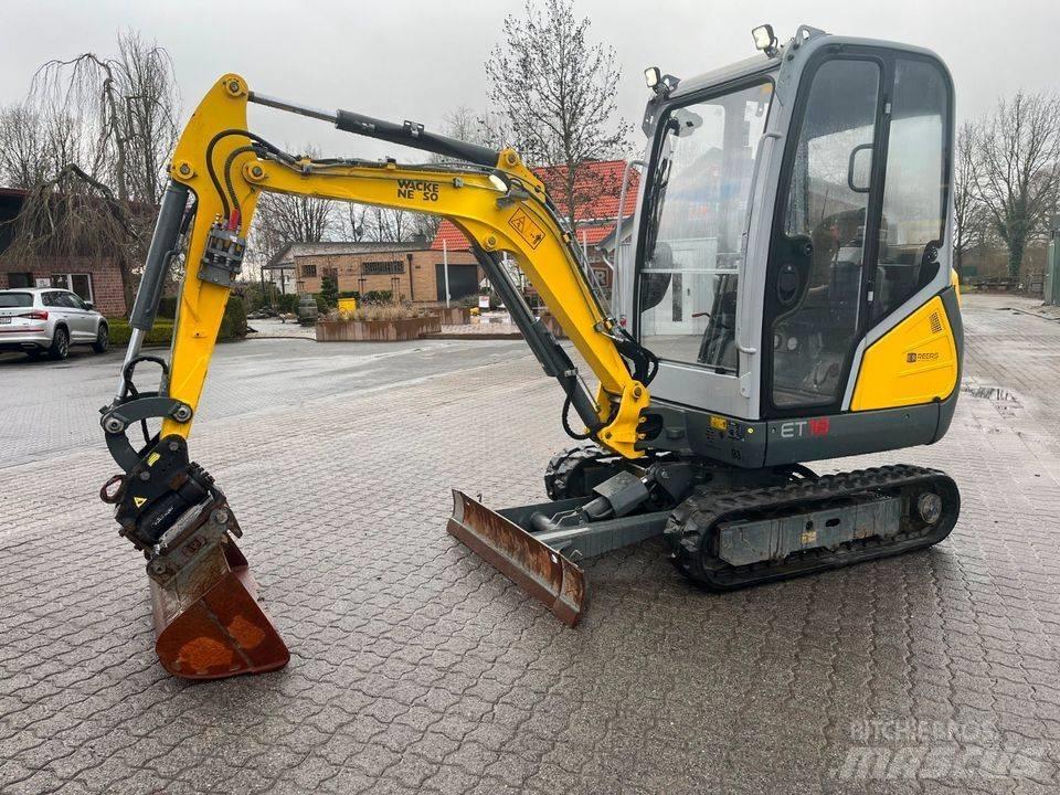 Wacker Neuson ET 18 حفارات زحافة