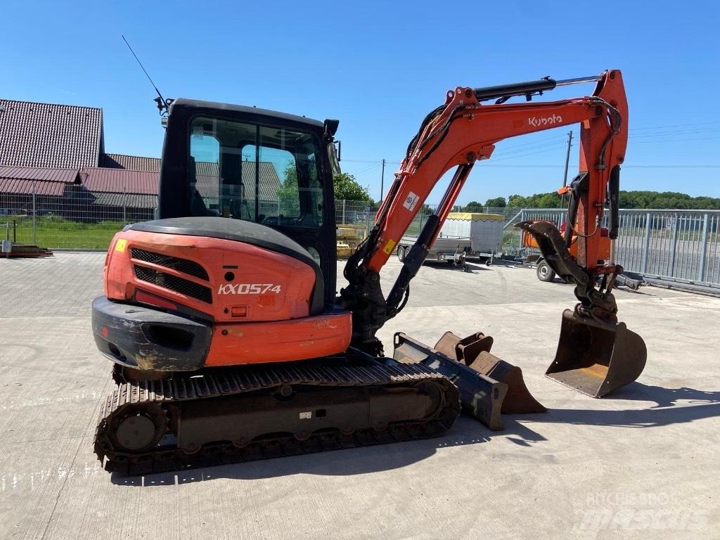 Kubota KX 057-4 حفارات صغيرة أقل من 7 طن (حفارات صغيرة)
