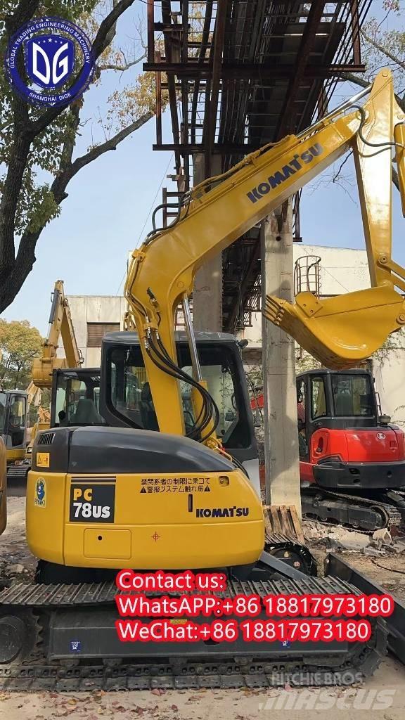 Komatsu PC 78 US حفارات زحافة