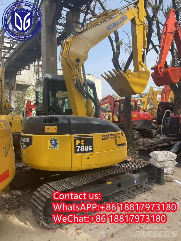 Komatsu PC 78 US حفارات زحافة