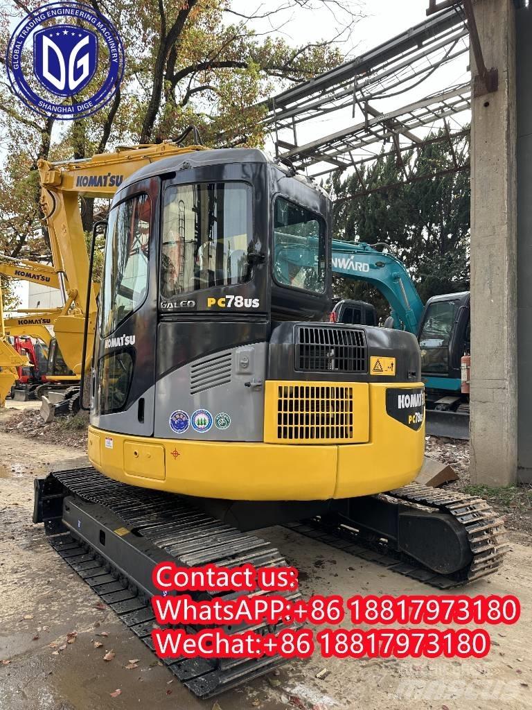 Komatsu PC 78 US حفارات زحافة