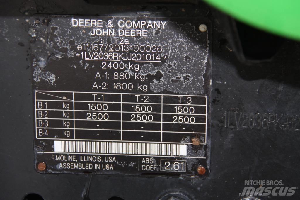 John Deere 2036 R الجرارات