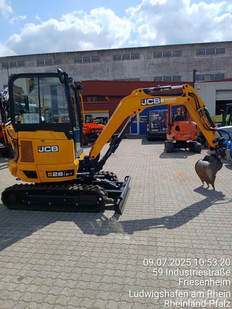 JCB 26C-1 حفارات صغيرة أقل من 7 طن (حفارات صغيرة)