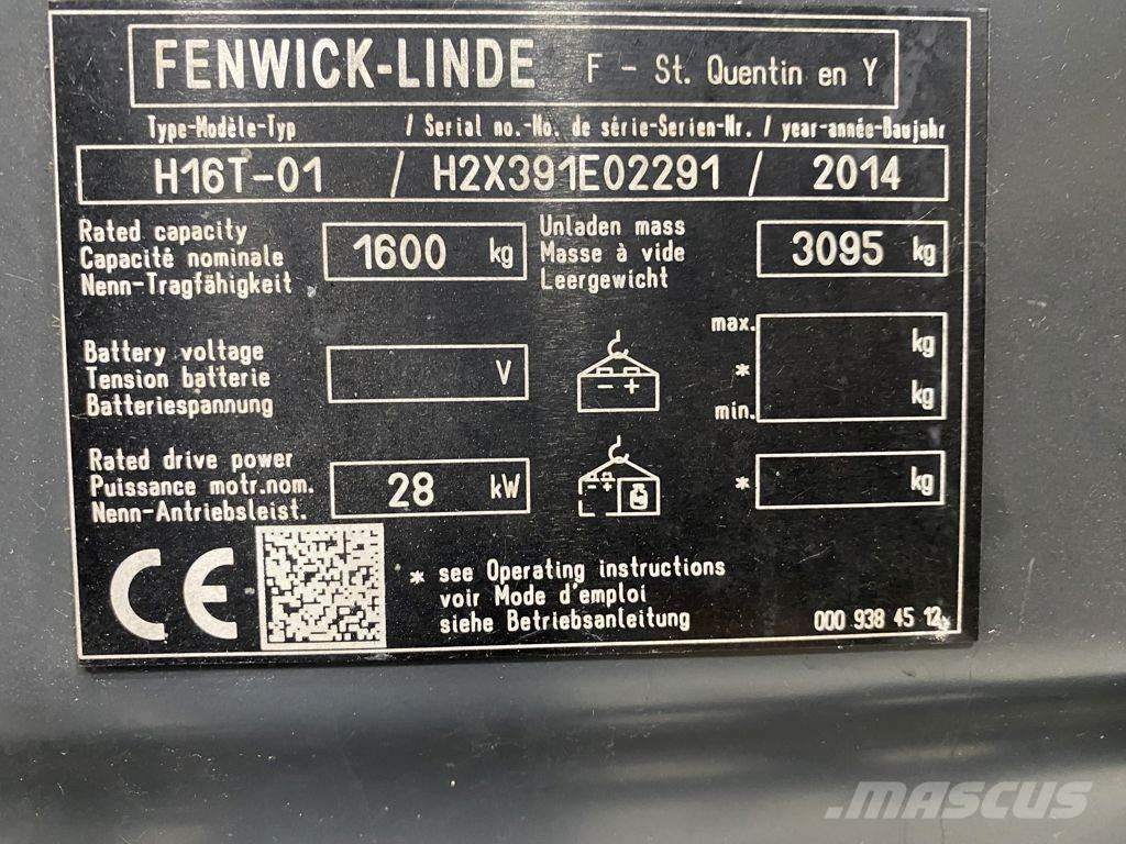 Linde H16T شاحنات ذات رافعات شوكية - أخرى