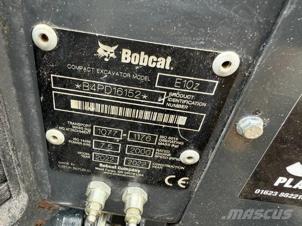Bobcat E 10z حفارات صغيرة أقل من 7 طن (حفارات صغيرة)
