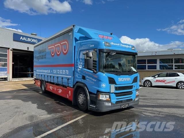 Scania P 370 شاحنات بغطاء جانبي